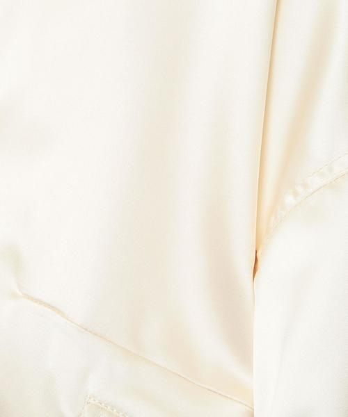 Another Edition(アナザーエディション)の「サテンショートMA-1 ◆(MA-1・レディース・ブラック/オフホワイト・SMALL/MEDIUM)」の6枚目の写真