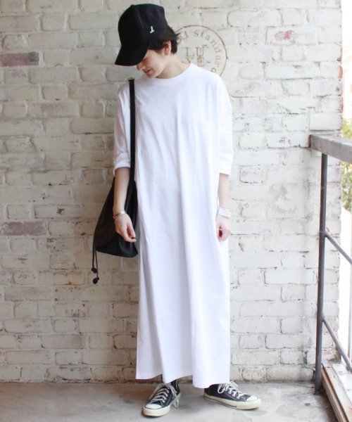 Journal Standard Luxe ジャーナルスタンダード ラックス の クラシック天竺 スタンダードkingクルーワンピース ワンピース Wear
