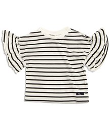 apres les cours | 袖フリルＴシャツ(Tシャツ/カットソー)