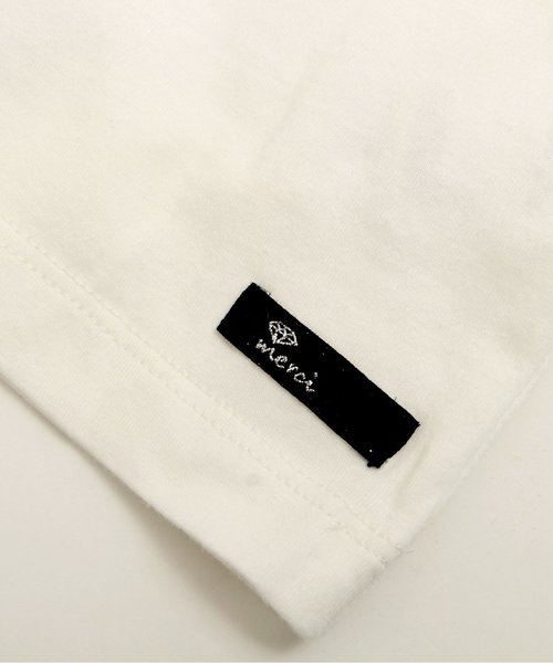 apres les cours（アプレレクール）の「袖フリルＴシャツ（Tシャツ/カットソー・キッズ・その他/カーキ/ブラック/オフホワイト/サーモンピンク・100/120/130/140/90/110/80）」の15枚目の写真