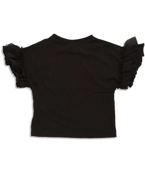 apres les cours（アプレレクール）の「袖フリルＴシャツ（Tシャツ/カットソー・キッズ・その他/カーキ/ブラック/オフホワイト/サーモンピンク・100/120/130/140/90/110/80）」の16枚目の写真