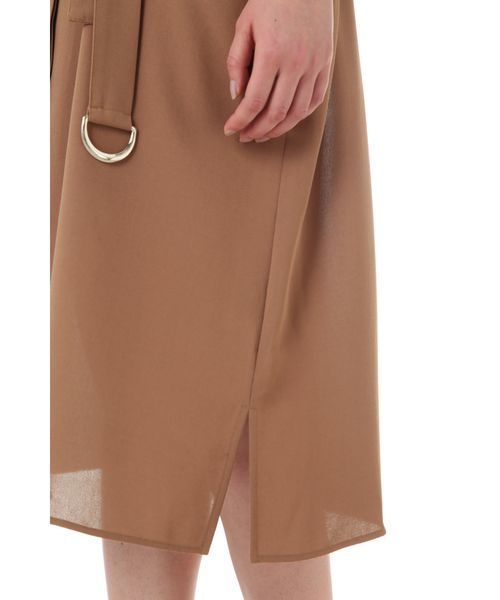 NATURAL BEAUTY BASIC(ナチュラルビューティーベーシック)の「【and GIRL6月号掲載】スキッパーシャツワンピース(シャツワンピース・レディース・ブラック/カーキ/ブラウン・MEDIUM/SMALL)」の18枚目の写真