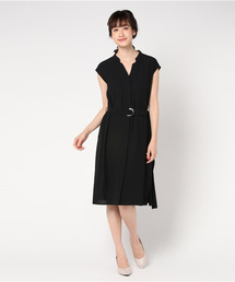 NATURAL BEAUTY BASIC | 【and GIRL6月号掲載】スキッパーシャツワンピース(シャツワンピース)