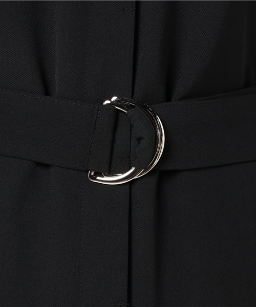 NATURAL BEAUTY BASIC(ナチュラルビューティーベーシック)の「【and GIRL6月号掲載】スキッパーシャツワンピース(シャツワンピース・レディース・ブラック/カーキ/ブラウン・MEDIUM/SMALL)」の13枚目の写真