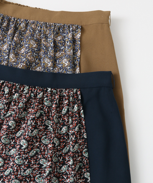 URBAN RESEARCH（アーバンリサーチ）の「ペイズリーバイカラースカート（スカート・レディース・ベージュ/ネイビー・FREE）」の11枚目の写真