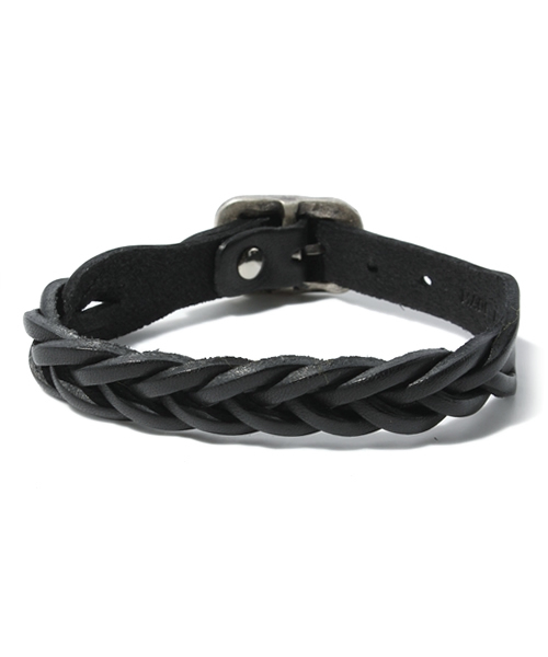 IL BISONTE(イルビゾンテ)の「IL BISONTE / ORIGINAL LEATHER / BRACELET(ブレスレット)」|ブラック