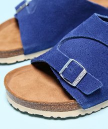 ネイビー スエード BIRKENSTOCK　レアカラー　42 BIRKENSTOCK ビルケンシュトック BOSTON スウェード サンダル
