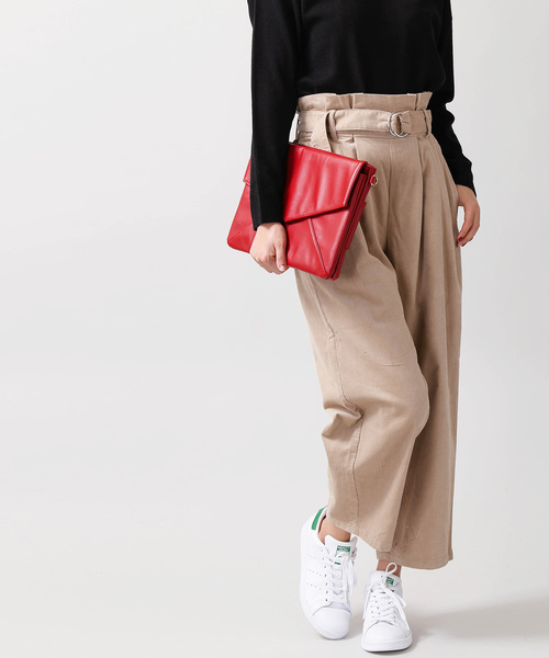WEGO(ウィゴー)の「WEGO/コーデュロイペグトップパンツ(その他パンツ・レディース・ネイビー/ライトピンク/ライトベージュ・FREE)」の19枚目の写真