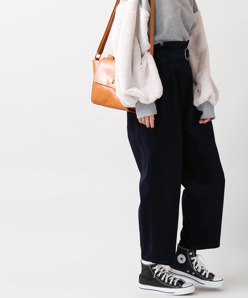 WEGO(ウィゴー)の「WEGO/コーデュロイペグトップパンツ(その他パンツ・レディース・ネイビー/ライトピンク/ライトベージュ・FREE)」の10枚目の写真