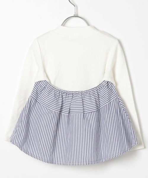 GLOBAL WORK（グローバルワーク）の「【キッズ】リボンビスチェレイヤー長袖/777517（Tシャツ/カットソー・キッズ・ブラック/その他1/ネイビー・MEDIUM/LARGE/SMALL/X-LARGE/XX-LARGE）」の19枚目の写真