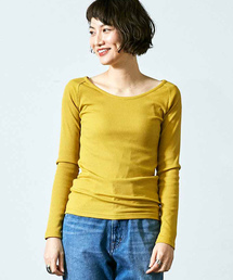 MEDE19F | MEDE19F　リブカットソートップス(Tシャツ/カットソー)