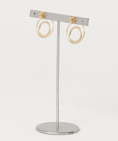 petitcro（プティクロ）の「【Paris】サークルピアス（ピアス（両耳用）・レディース・ゴールド/シルバー・ONE SIZE）」の3枚目の写真
