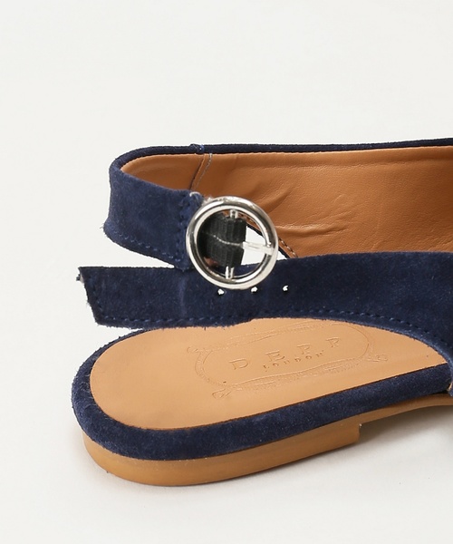 SLOBE IENA(スローブイエナ)の「DEPP ポインテッドバックストラップシューズ◆(その他シューズ・レディース・ネイビー/ピンク・36/37/38)」の9枚目の写真