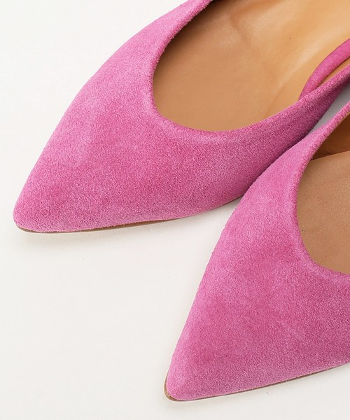 SLOBE IENA(スローブイエナ)の「DEPP ポインテッドバックストラップシューズ◆(その他シューズ・レディース・ネイビー/ピンク・36/37/38)」の7枚目の写真