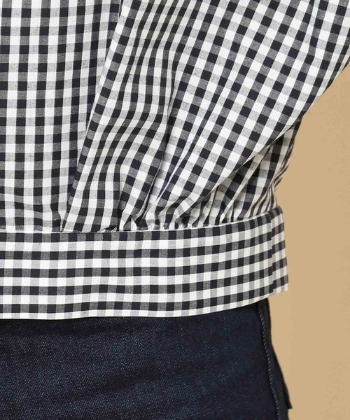 ROPE' PICNIC(ロペピクニック)の「ツイストブラウス(シャツ/ブラウス・レディース・ブルー系その他/イエロー系その他/ブルー系その他2・36/38)」の9枚目の写真