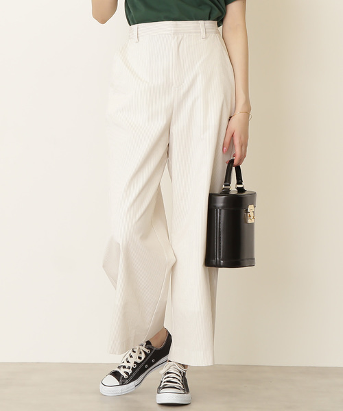 N.（N. Natural Beauty Basic）（エヌエヌナチュラルビューティーベーシック）の「◆コードレーンパンツ（その他パンツ・レディース・ベージュ系その他/グリーン系その他/ブルー系その他・MEDIUM）」の2枚目の写真