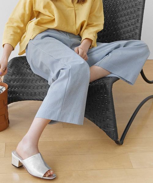 N.（N. Natural Beauty Basic）（エヌエヌナチュラルビューティーベーシック）の「◆コードレーンパンツ（その他パンツ・レディース・ベージュ系その他/グリーン系その他/ブルー系その他・MEDIUM）」の3枚目の写真