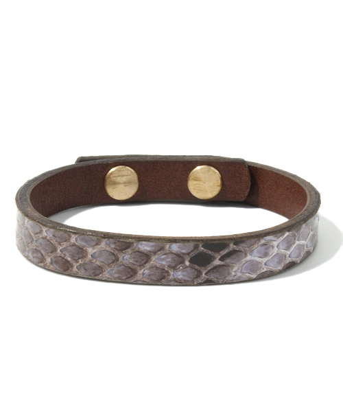 PAPILLONNER（パピヨネ）の「ギボシブレスパイソン（ブレスレット・レディース・ブルー/グリーン/ピンク/パープル・FREE）」の3枚目の写真