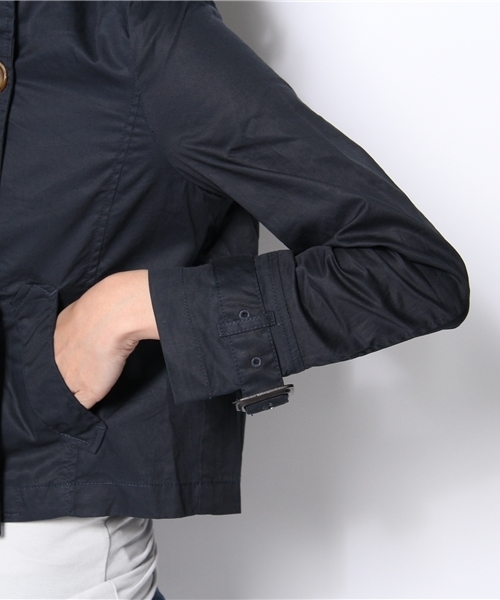 mystic(ミスティック)の「【mystic】 スタンドカラーSトレンチ(トレンチコート・レディース・ベージュ/グレー/ネイビー・フリ-)」の9枚目の写真