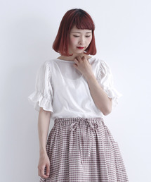 MERLOT | レーヨンキャンディスリーブカットソー2750(シャツ/ブラウス)