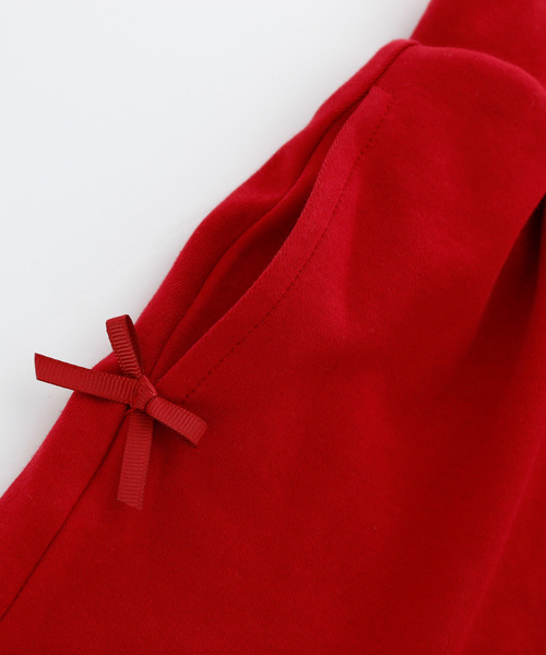 Catherine Cottage（キャサリンコテージ）の「両側ポケット付き10分丈フレアスカートレギンス（スカート・キッズ・ブラック/ネイビー/グレー/レッド/ミント/ピンク系その他/ライラック/パープル系その他2/ピンク系その他2・90/100/110/120/130/140/150/160）」の11枚目の写真