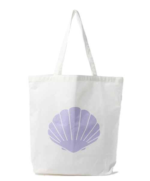 WEGO（ウィゴー）の「WEGO/シェルラメトートバッグ（トートバッグ・レディース・グリーン/パープル・FREE）」の2枚目の写真