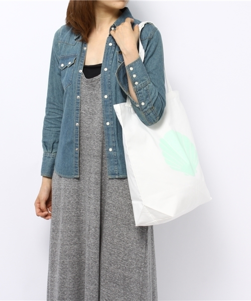 WEGO（ウィゴー）の「WEGO/シェルラメトートバッグ（トートバッグ・レディース・グリーン/パープル・FREE）」の3枚目の写真