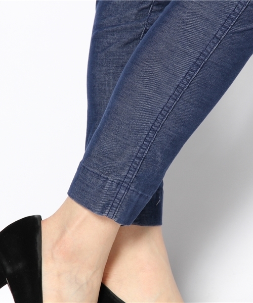 blanc basque（ブランバスク）の「【blanc basque】T/Cコールストレッチパンツ（その他パンツ・レディース・ベージュ/ネイビー/ピンク・FREE）」の8枚目の写真