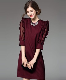 結婚式ラッシュに備えて 秋だからこそ着たい お呼ばれドレス 10 Zozotown