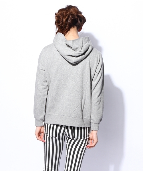 ROSE BUD（ローズバッド）の「S-LCTT-13233 YOU JUST PARKA（パーカー・レディース・グレー/ネイビー・ONE SIZE）」の3枚目の写真