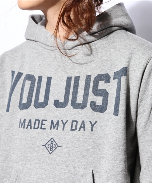 ROSE BUD（ローズバッド）の「S-LCTT-13233 YOU JUST PARKA（パーカー・レディース・グレー/ネイビー・ONE SIZE）」の10枚目の写真