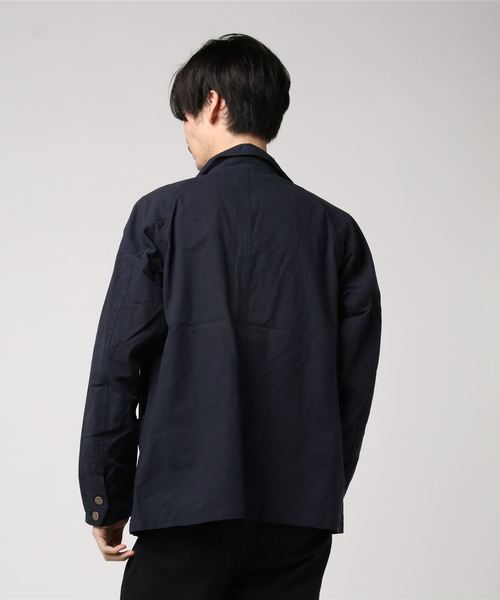 BEN DAVIS(ベンデイビス)の「BENDAVIS COLOR COVER ALL(カバーオール・メンズ・ネイビー/ピンク/オレンジ・MEDIUM/LARGE)」の4枚目の写真