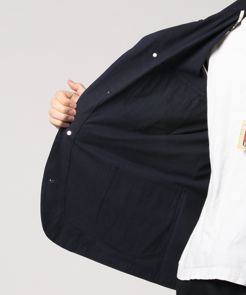 BEN DAVIS(ベンデイビス)の「BENDAVIS COLOR COVER ALL(カバーオール・メンズ・ネイビー/ピンク/オレンジ・MEDIUM/LARGE)」の5枚目の写真