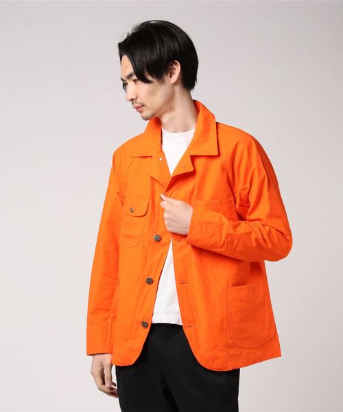 BEN DAVIS(ベンデイビス)の「BENDAVIS COLOR COVER ALL(カバーオール・メンズ・ネイビー/ピンク/オレンジ・MEDIUM/LARGE)」の7枚目の写真