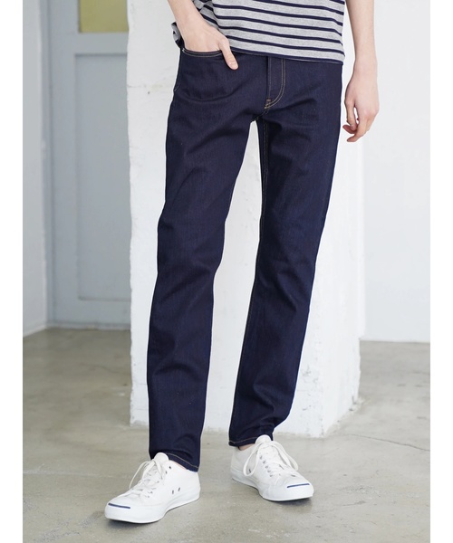 CRAFT STANDARD BOUTIQUE（クラフトスタンダードブティック）の「スリムデニムパンツ ☆○（デニムパンツ・メンズ・インディゴブルー/ワンウォッシュ・S/M/L）」の2枚目の写真