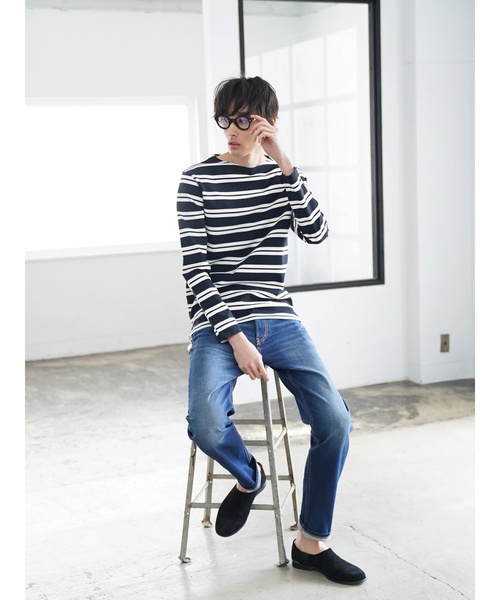 CRAFT STANDARD BOUTIQUE（クラフトスタンダードブティック）の「スリムデニムパンツ ☆○（デニムパンツ・メンズ・インディゴブルー/ワンウォッシュ・S/M/L）」の13枚目の写真