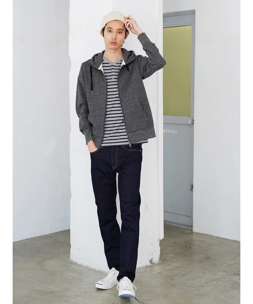 CRAFT STANDARD BOUTIQUE（クラフトスタンダードブティック）の「スリムデニムパンツ ☆○（デニムパンツ・メンズ・インディゴブルー/ワンウォッシュ・S/M/L）」の9枚目の写真