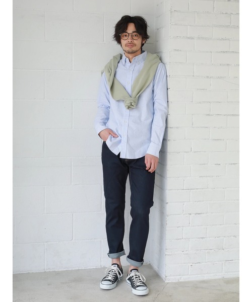 CRAFT STANDARD BOUTIQUE（クラフトスタンダードブティック）の「スリムデニムパンツ ☆○（デニムパンツ・メンズ・インディゴブルー/ワンウォッシュ・S/M/L）」の12枚目の写真