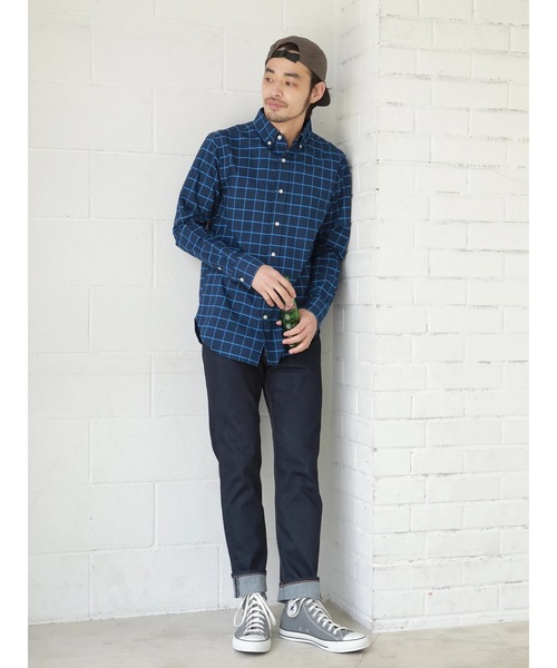 CRAFT STANDARD BOUTIQUE（クラフトスタンダードブティック）の「スリムデニムパンツ ☆○（デニムパンツ・メンズ・インディゴブルー/ワンウォッシュ・S/M/L）」の17枚目の写真