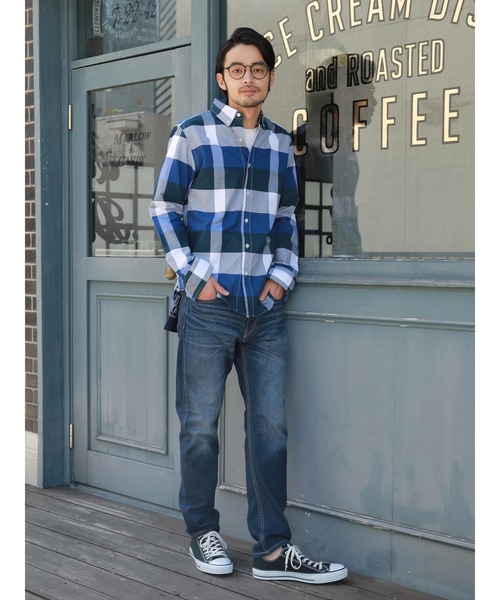 CRAFT STANDARD BOUTIQUE（クラフトスタンダードブティック）の「スリムデニムパンツ ☆○（デニムパンツ・メンズ・インディゴブルー/ワンウォッシュ・S/M/L）」の21枚目の写真