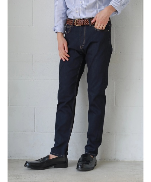 CRAFT STANDARD BOUTIQUE（クラフトスタンダードブティック）の「スリムデニムパンツ ☆○（デニムパンツ・メンズ・インディゴブルー/ワンウォッシュ・S/M/L）」の7枚目の写真