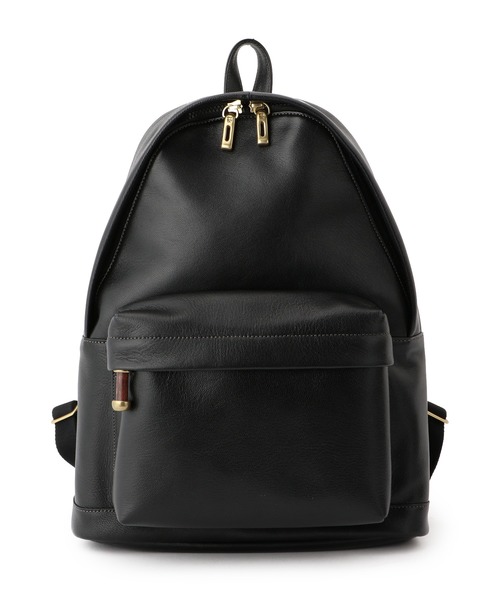 TOFF&LOADSTONE(トフアンドロードストーン)の「TOFF&LOADSTONE / "GOAT BACKPACK" ゴートレザーバックパック《ESTNATION EXCLUSIVE》(バックパック/リュック・メンズ・ネイビー/ブラック・FREE)」の2枚目の写真
