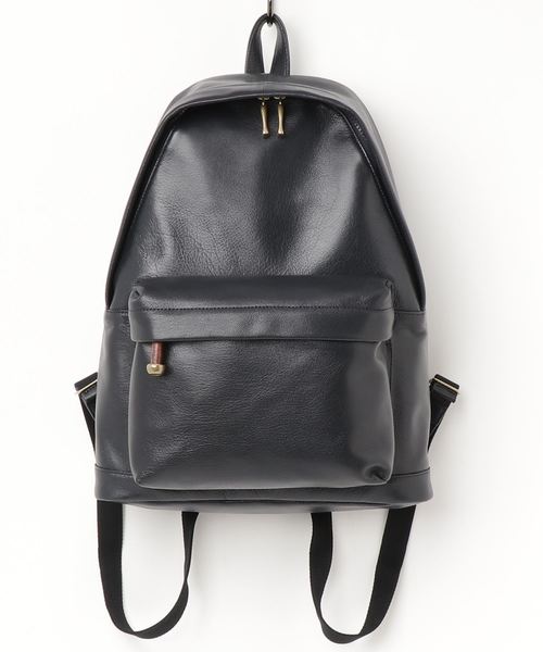 TOFF&LOADSTONE(トフアンドロードストーン)の「TOFF&LOADSTONE / "GOAT BACKPACK" ゴートレザーバックパック《ESTNATION EXCLUSIVE》(バックパック/リュック・メンズ・ネイビー/ブラック・FREE)」の6枚目の写真