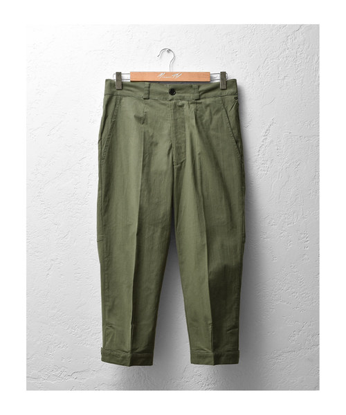 MinoriTY（マイノリティ）の「パラシュートパンツ/リップストックアンクル丈（その他パンツ・メンズ・カーキ/ブラック・L/M）」の8枚目の写真