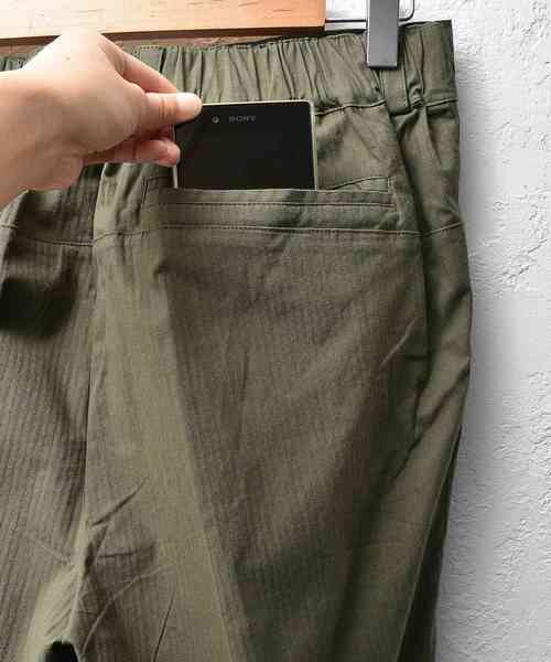 MinoriTY（マイノリティ）の「パラシュートパンツ/リップストックアンクル丈（その他パンツ・メンズ・カーキ/ブラック・L/M）」の12枚目の写真