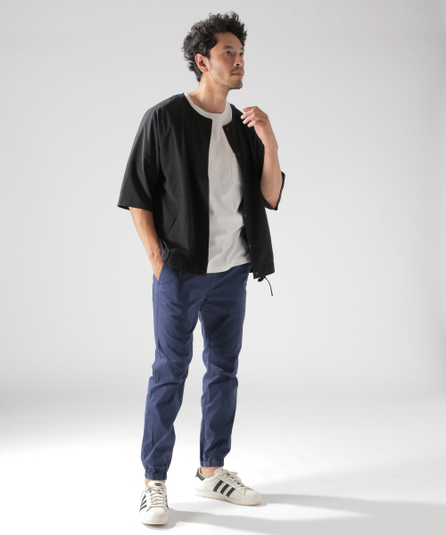 BAYFLOW ブラック ジョガーパンツサイズ5 楽天市場】【SALE／30%OFF】【BFJ】ストレッチデニムジョガー