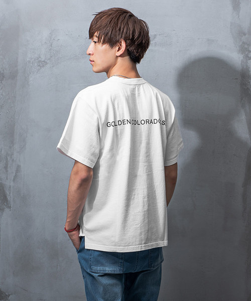 MinoriTY（マイノリティ）の「MOUNTAINSMITHヘビーウエイト半袖Tシャツ（Tシャツ/カットソー・メンズ・ブラック/ベージュ/ホワイト系その他・M/L）」の2枚目の写真