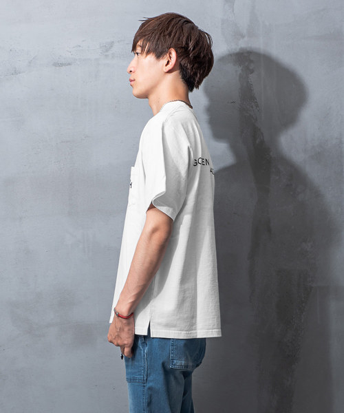 MinoriTY（マイノリティ）の「MOUNTAINSMITHヘビーウエイト半袖Tシャツ（Tシャツ/カットソー・メンズ・ブラック/ベージュ/ホワイト系その他・M/L）」の7枚目の写真