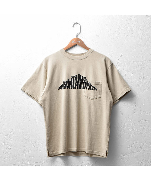 MinoriTY（マイノリティ）の「MOUNTAINSMITHヘビーウエイト半袖Tシャツ（Tシャツ/カットソー・メンズ・ブラック/ベージュ/ホワイト系その他・M/L）」の11枚目の写真