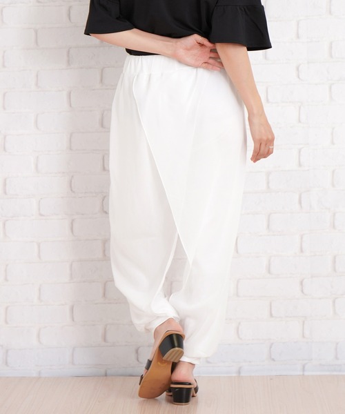 Amulet(アミュレット)の「ワイドパンツ(その他パンツ・レディース・ホワイト/ライトグレー/ブラック/ネイビー/ピンク・M/L/XL)」の13枚目の写真